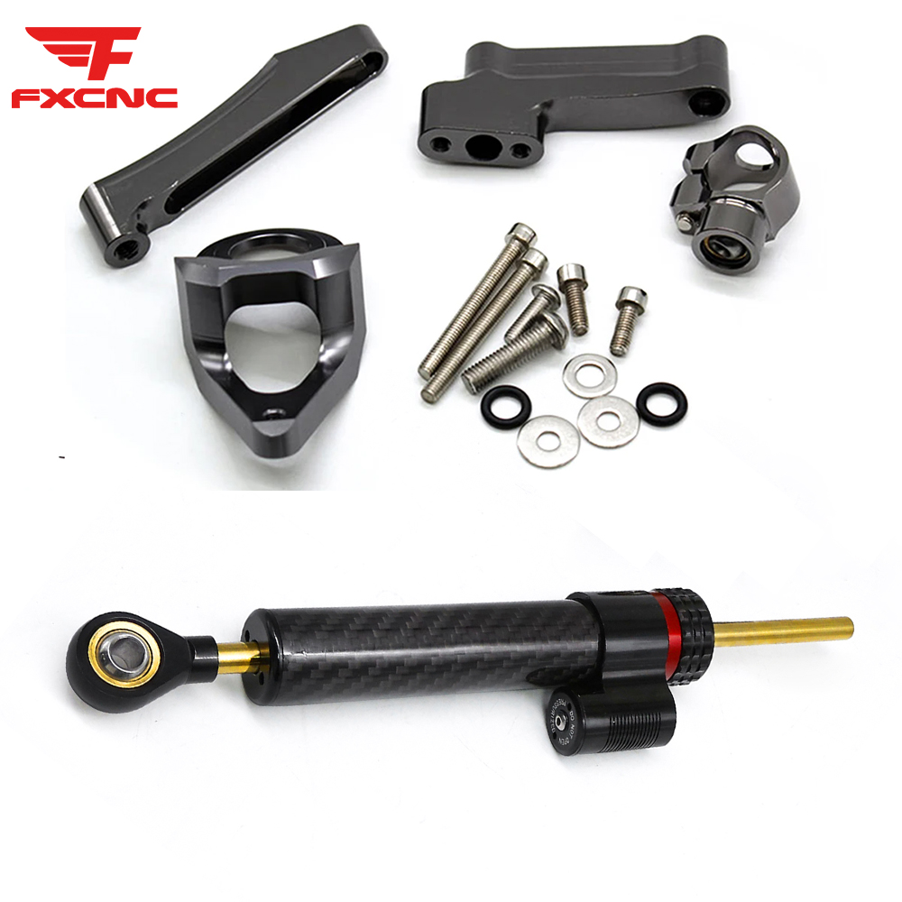 Amortisseur de moto en carbone - Steering Damper Stabilizer Kit Cnc avis et prix