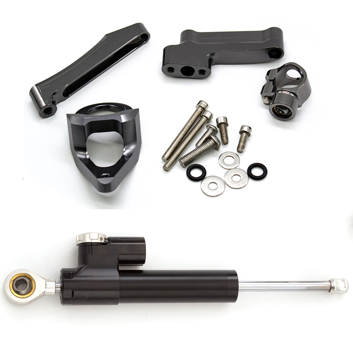 Amortisseur de moto en carbone - Steering Damper Stabilizer Kit Cnc avis et prix